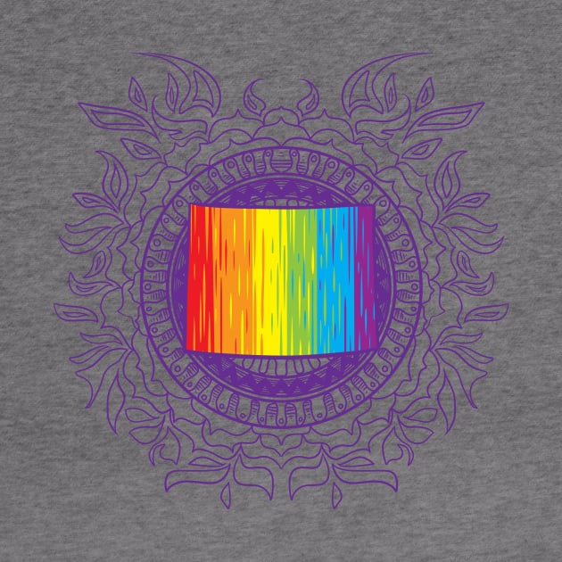 Colorado Mandala Pride by Manfish Inc.